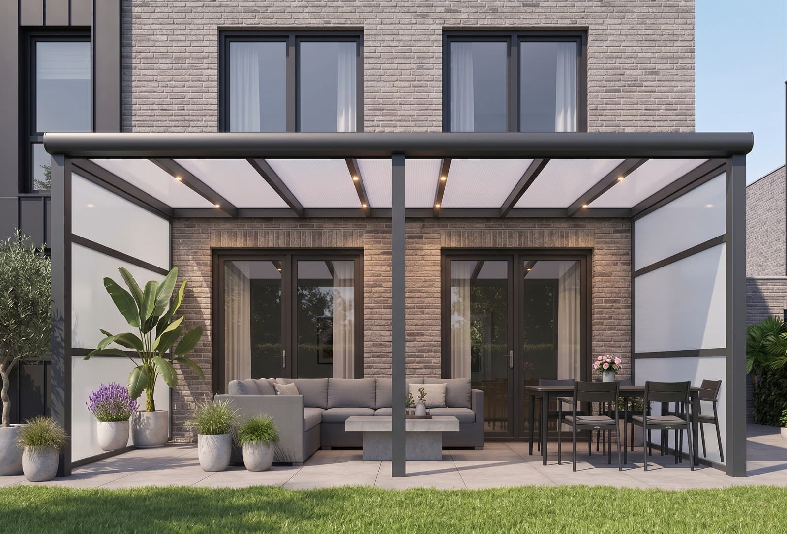 Aluminium Veranda 500x300 cm