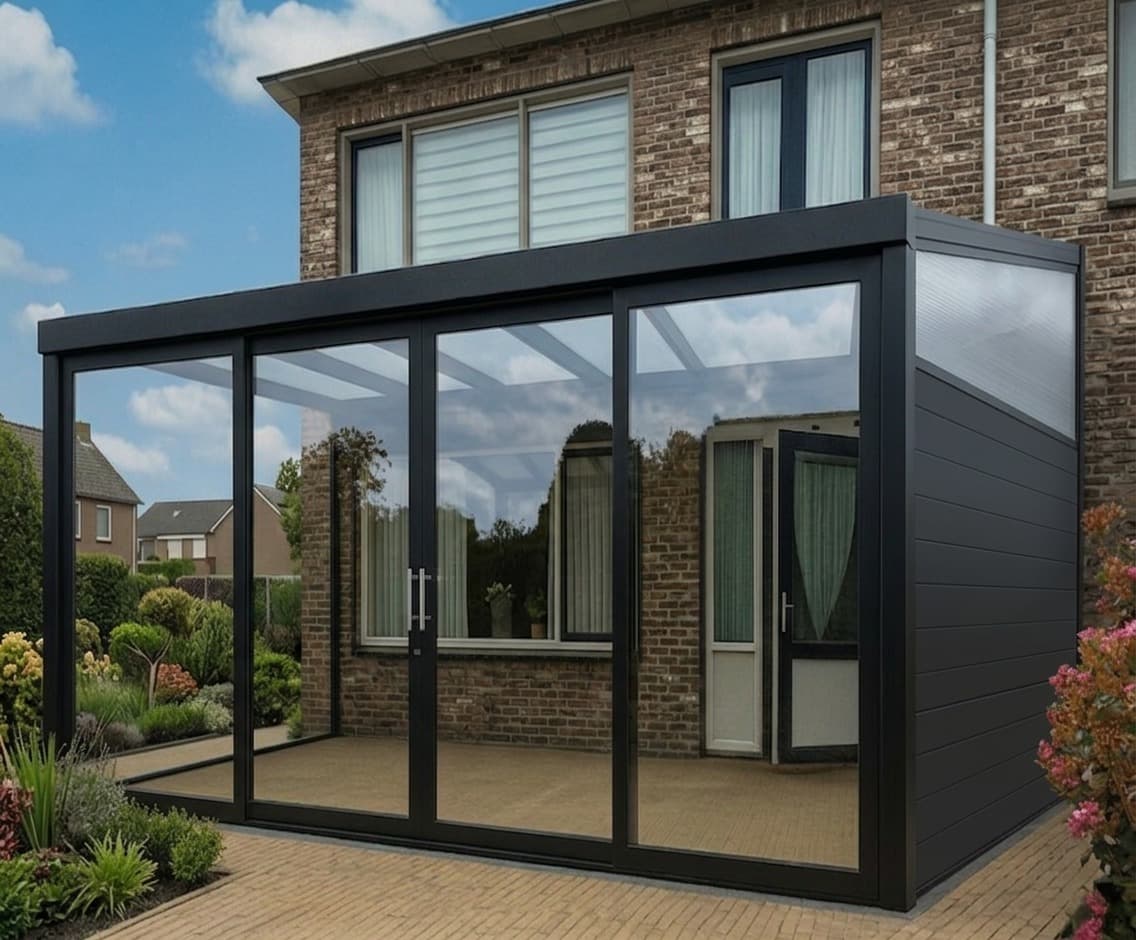 Aluminium Veranda 500x350 cm